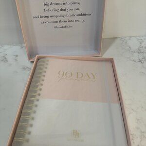 2 NWT BossBabe 90-Day Daily, Weekly and Monthly Undated Planners
